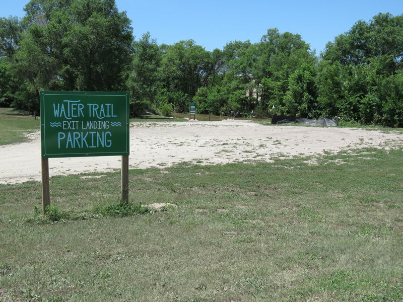 After: Water trail